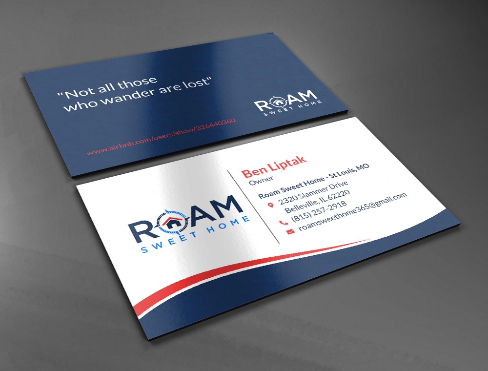 Roam Sweet Home logo design by fritsB