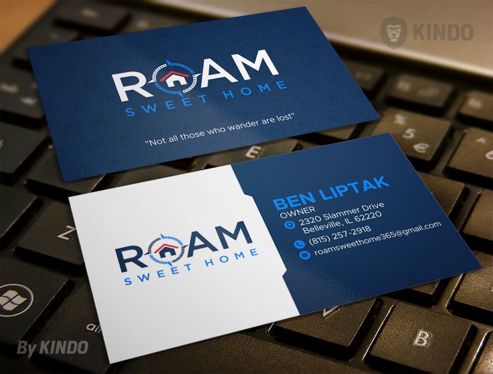 Roam Sweet Home logo design by Kindo