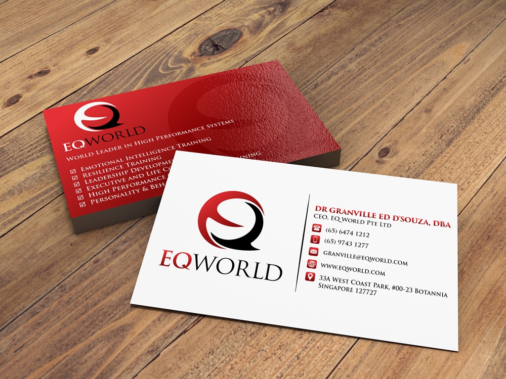 EQ World logo design by ManishKoli