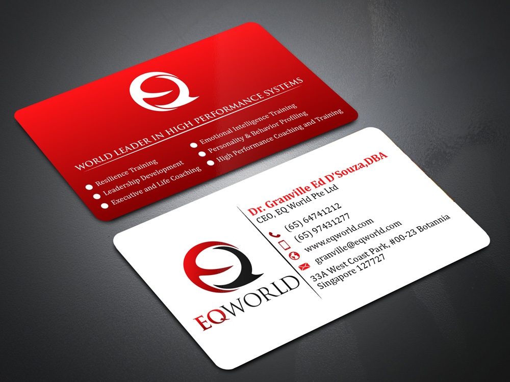 EQ World logo design by Gelotine