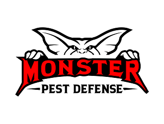 Monster Pest Defense logo design by haze