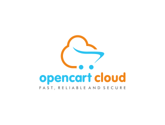 OpenCart Cloud logo design by changcut