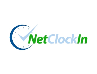 NetClockIn logo design by karjen