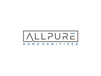 ALLPURE HAND SANITIZER logo design by bricton