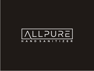 ALLPURE HAND SANITIZER logo design by bricton