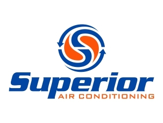 Superior Air Conditioning  logo design by FriZign