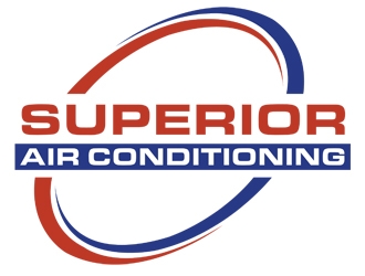 Superior Air Conditioning  logo design by gilkkj