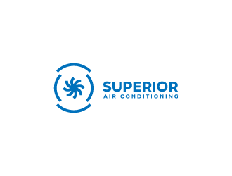 Superior Air Conditioning  logo design by Asadancs