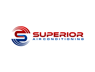 Superior Air Conditioning  logo design by mutafailan