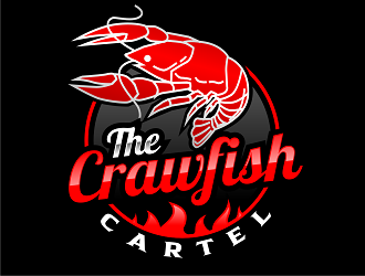 The Crawfish Cartel  logo design by haze