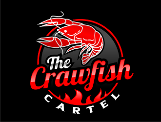 The Crawfish Cartel  logo design by haze
