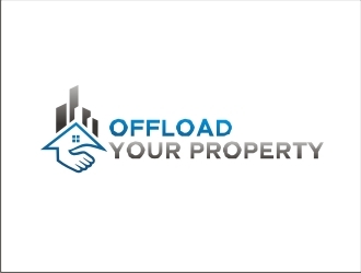 Offload Your Property logo design by GURUARTS