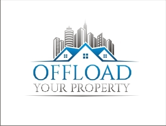 Offload Your Property logo design by GURUARTS