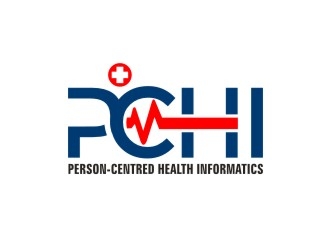 PCHI Person-Centred Health Informatics logo design by maspion