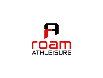 Roam Athleisure logo design by DeyXyner
