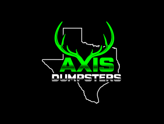 Axis Dumpsters  logo design by beejo