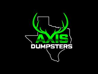 Axis Dumpsters  logo design by beejo