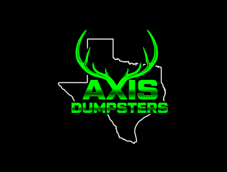 Axis Dumpsters  logo design by beejo