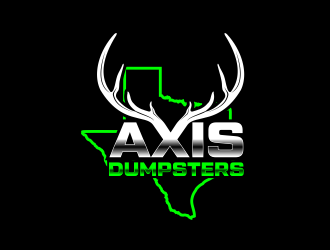 Axis Dumpsters  logo design by beejo