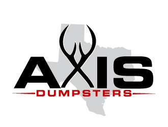 Axis Dumpsters  logo design by AamirKhan