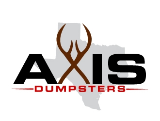 Axis Dumpsters  logo design by AamirKhan