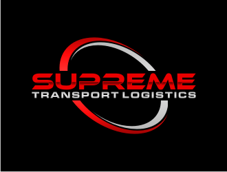 Supreme Transport Logistics logo design by zizou
