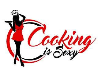 Cooking is Sexy logo design by AamirKhan