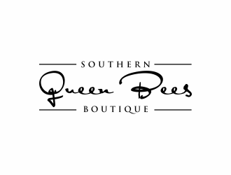 Southern Queen Bees Boutique logo design by Msinur