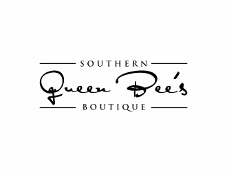 Southern Queen Bees Boutique logo design by Msinur