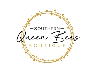 Southern Queen Bees Boutique logo design by pambudi