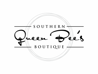 Southern Queen Bees Boutique logo design by Msinur