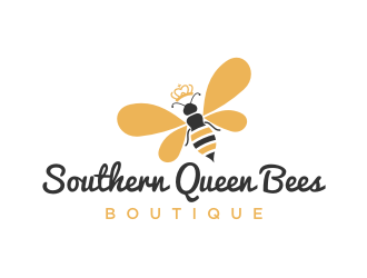 Southern Queen Bees Boutique logo design by GemahRipah