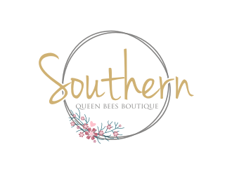 Southern Queen Bees Boutique logo design by Barkah
