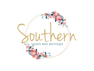 Southern Queen Bees Boutique logo design by Barkah