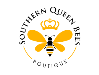 Southern Queen Bees Boutique logo design by GemahRipah