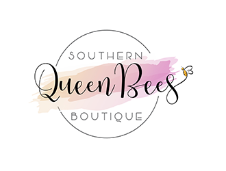 Southern Queen Bees Boutique logo design by 3Dlogos