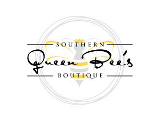 Southern Queen Bees Boutique logo design by Msinur