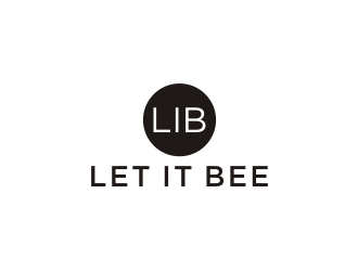 Let it Bee  logo design by bricton