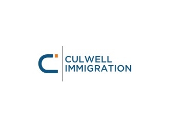 Culwell Immigration logo design by Diancox