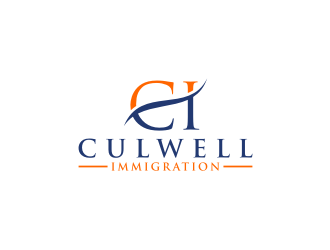 Culwell Immigration logo design by bricton