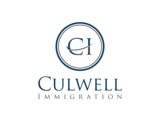 Culwell Immigration logo design by diki
