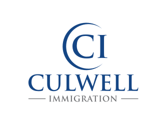 Culwell Immigration logo design by Barkah