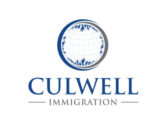 Culwell Immigration logo design by Barkah