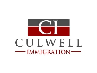 Culwell Immigration logo design by mckris