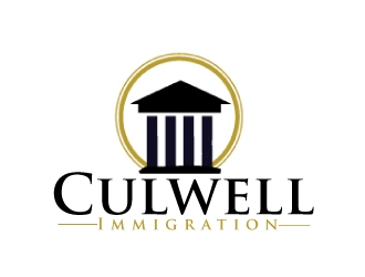 Culwell Immigration logo design by AamirKhan
