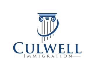Culwell Immigration logo design by AamirKhan