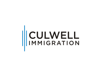 Culwell Immigration logo design by carman