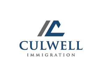 Culwell Immigration logo design by mhala