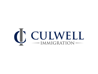 Culwell Immigration logo design by DeyXyner