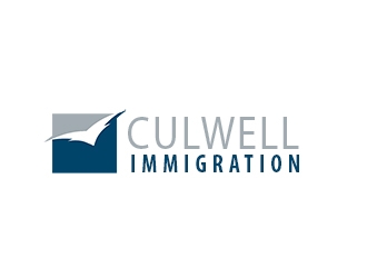 Culwell Immigration logo design by bougalla005